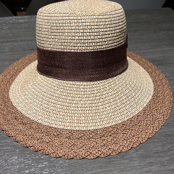 Bow detail straw hat - Picture 3 of 4